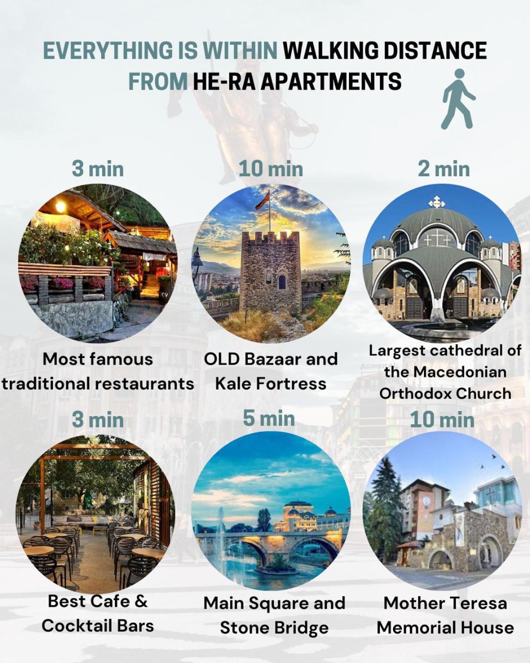 He-Ra Apartments With Free Parking Skopje Zewnętrze zdjęcie